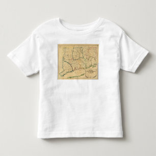 A Correct Map of Connecticut Toddler T-Shirt