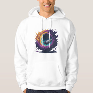 a cosmic dust cloud hoodie