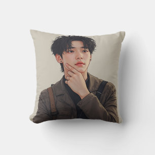 "A cosy cushion with K-culture sensibility."