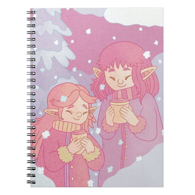 A Cosy Morning Coffee Notebook (Front)