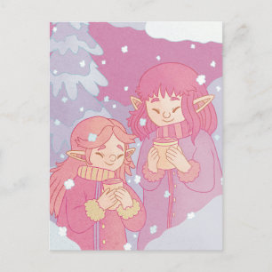 A Cosy Morning Coffee Postcard