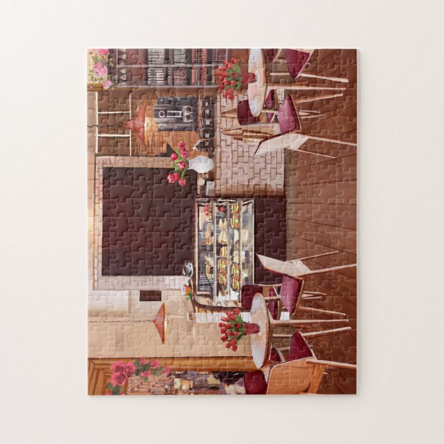 A Cosy Romance Book Fair Jigsaw Puzzle (Vertical)