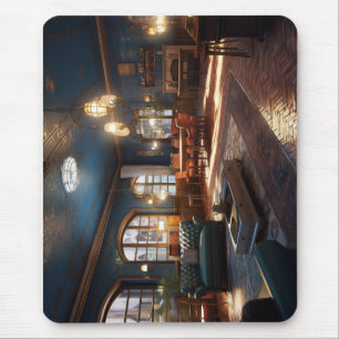 A cosy room  mouse pad