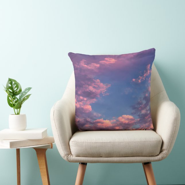 A Cotton Candy Sky  Cushion (Chair)
