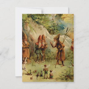 “A Council of Gnomes” by E S Hardy Postcard