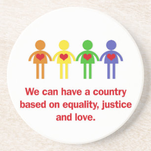 A Country Based on Equality, Justice and Love Coaster