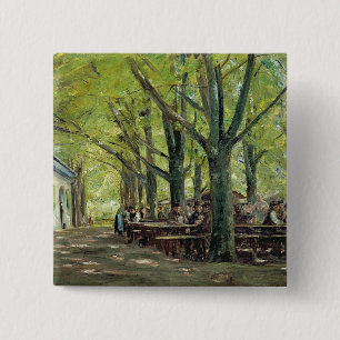 A Country Brasserie, Brannenburg, Bavaria, 1894 15 Cm Square Badge