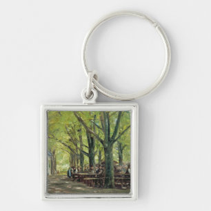 A Country Brasserie, Brannenburg, Bavaria, 1894 Key Ring
