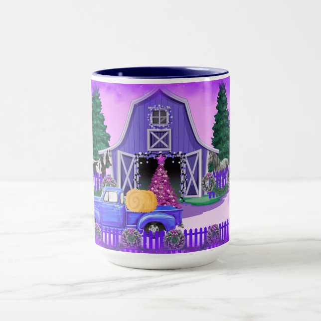 A Country Christmas Mug (Center)