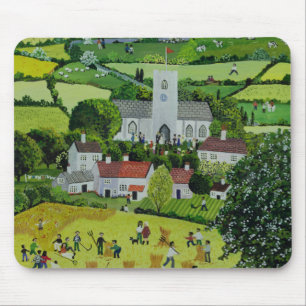 A Country Wedding Mouse Pad