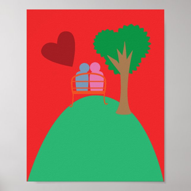 A Couple Dating  Poster (Front)