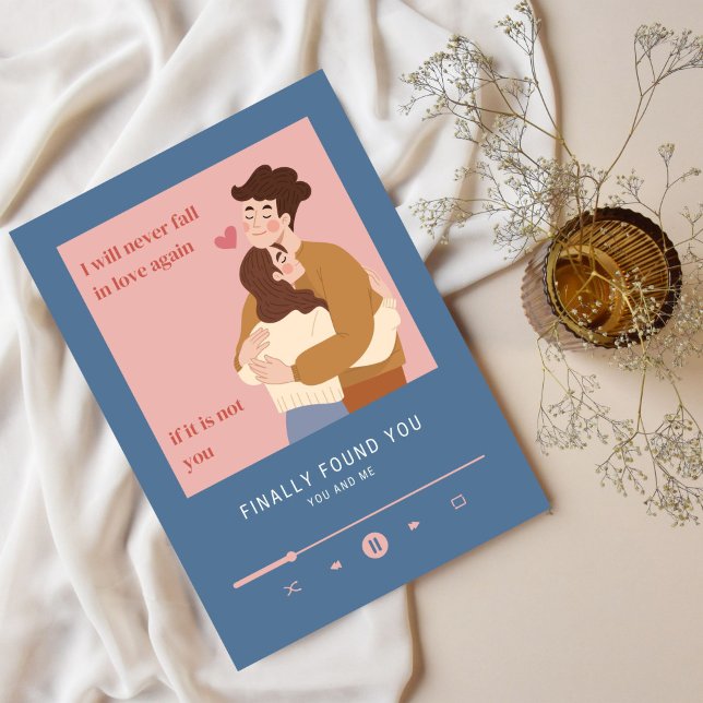 A couple hugs each other - Valentines Day Card (Creator Uploaded)