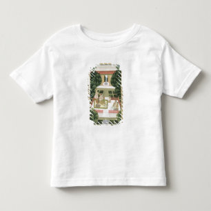 A couple in a garden listening to music with femal toddler T-Shirt