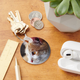 A Couple of Kitties  Key Ring