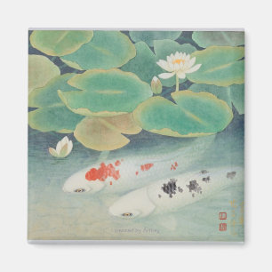 A Couple under Lotus Magnet