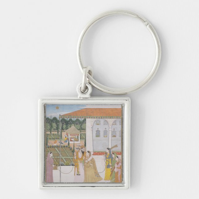 A Couple Walking Key Ring (Front)