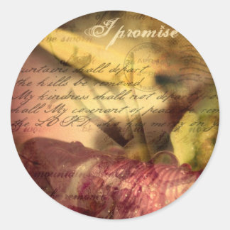 A Covenant of Peace Classic Round Sticker