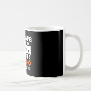 A Cow, A Pig And A Chicken Walk Into A R-b-q Coffee Mug