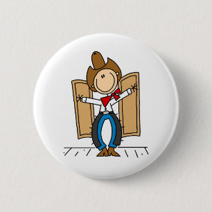 A Cowboy's Entrance Button