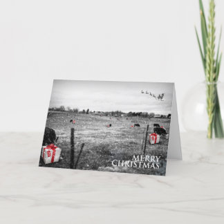 A Cow's Christmas Holiday Card