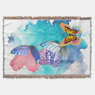 a cozy and serene atmosphere throw blanket