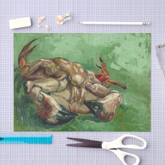 A Crab on Its Back | Vincent van Gogh Tissue Paper (Craft)