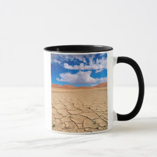 A cracked desert plain mug