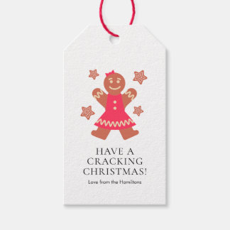 A Cracking Christmas Gingerbread Lady Gift Tags