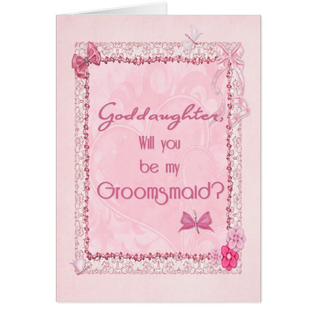 A craft look Groomsmaid invitation (Front)