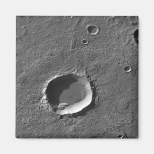 A crater on Mars Magnet