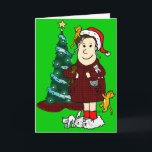 'A Crazy Cat Lady Christmas' Holiday Card<br><div class="desc">The crazy cat lady is ready for Christmas! Caboodle Ranch is a nonprofit cat rescue sanctuary located in Florida. Find out more at CaboodleRanch.org</div>