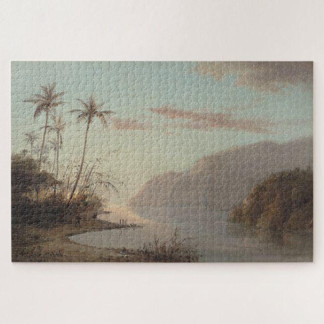 A Creek in St. Thomas (Virgin Islands) by Pissarro Jigsaw Puzzle (Horizontal)
