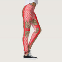 a cross stitch pattern with a red border