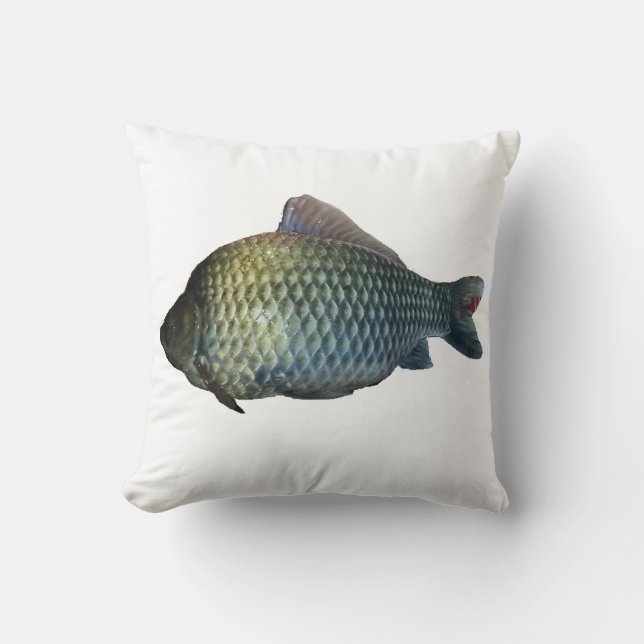 a crucian carpa cushion (Front)