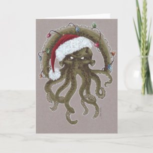 A Cthulhu Christmas Holiday Card