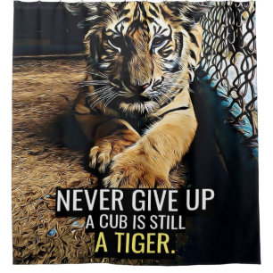 A Cub is still a Tiger Shower Curtain