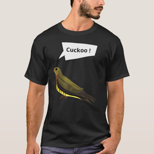 A Cuckoo calling witch cowboy  T-Shirt (Front)