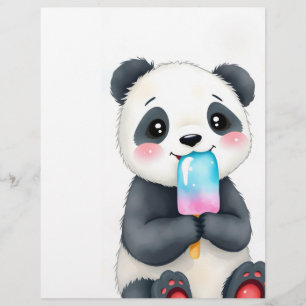 a cuddly panda flyer