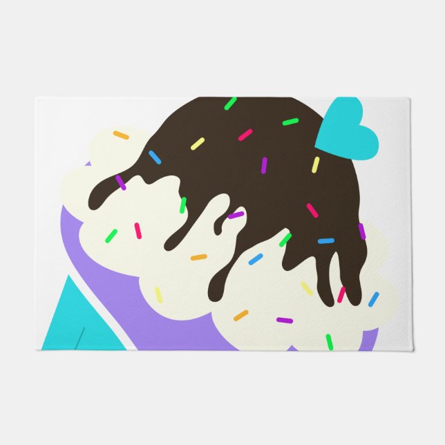 A Cup Full of Sweetness Doormat (Front)