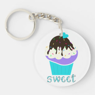 A Cup Full of Sweetness Key Ring
