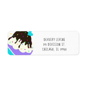 A Cup Full of Sweetness Return Address Label