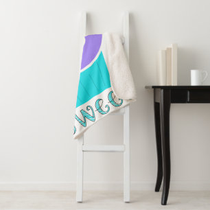 A Cup Full of Sweetness Sherpa Blanket