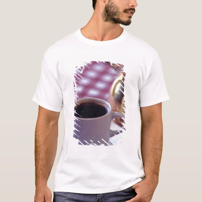 A cup of Arabic Coffee. Syria. The Middle T-Shirt (Front)