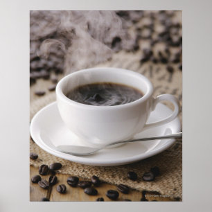 A cup of coffee poster