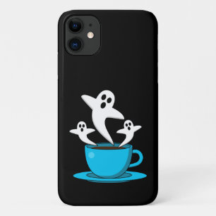 A Cup of Ghost Smoking Coffee iPhone 11 Case