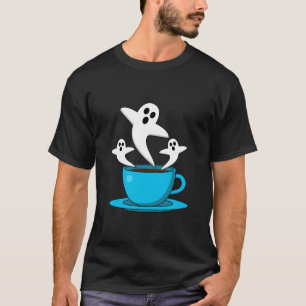 A Cup of Ghost Smoking Coffee T-Shirt