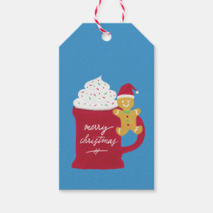 A Cup of Merry Christmas Gift Tags