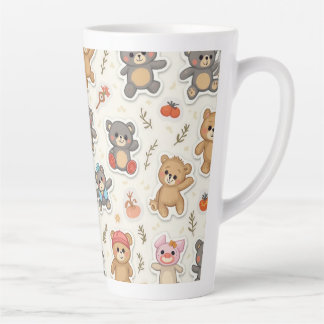 A cup that expresses a cute bear