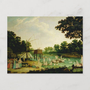 A cure bath in Moscow Postcard