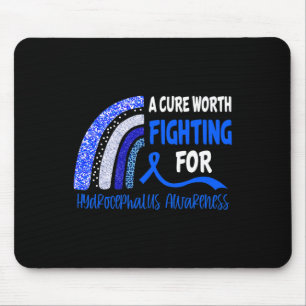 A Cure Worth Fighting For Hydrocephalus Awareness Mouse Pad
